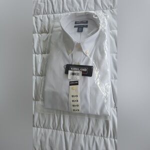 Kirkland Signature Men's Classic White Dress Shirt